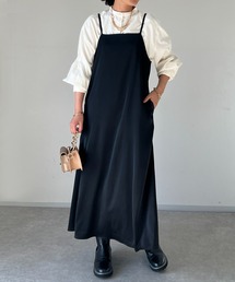 un dix cors | サテンキャミワンピース(ワンピース)