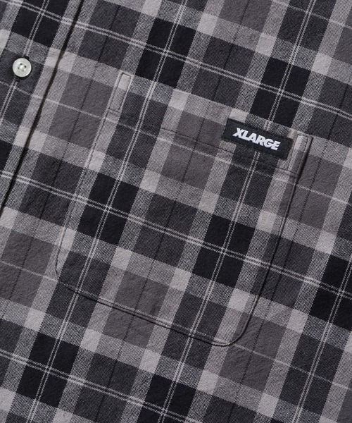 XLARGE（エクストララージ）の「PLAID L/S SHIRT（シャツ/ブラウス・メンズ・ブルー/グレー/ベージュ・XL/L/S/M）」の12枚目の写真