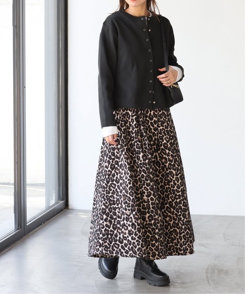 JOURNAL STANDARD relume(ジャーナルスタンダード レリューム)の「《追加3》ウォッシャブルスポンジニットクルーネックカーディガン(カーディガン/ボレロ・レディース・ブラック/ライトグレー/レッド/ホワイト・FREE)」の12枚目の写真