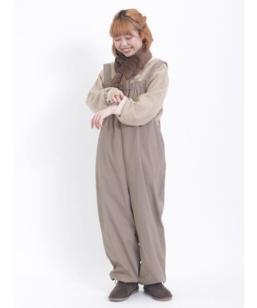 Samansa Mos2（サマンサ モスモス）の「前後着花柄ジャカードニットカーディガン（カーディガン/ボレロ・レディース・ベージュ/ミント/モカ・F）」の10枚目の写真