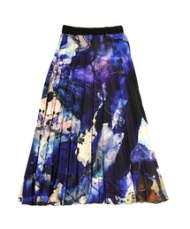 PR01.（ピーアールワン）の「RADIO EVA A094 EVANGELION Graffiti Pleated Skirt by Cigarette-burns（スカート）」
