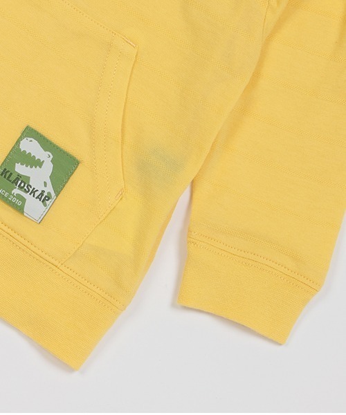 kladskap（クレードスコープ）の「恐竜長袖ジップパーカ（パーカー・キッズ・マスタード/サックスブルー・130cm/90cm/120cm/110cm/80ｃｍ/100cm）」の18枚目の写真