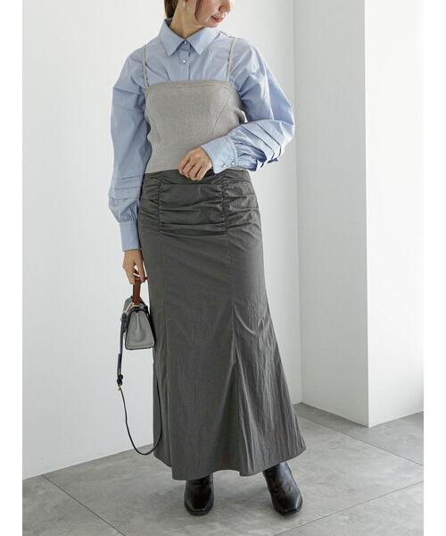 Te chichi（テチチ）の「取り外しストラップ付ニットビスチェ（ニット/セーター・レディース・シルバー/ブラック/チャコールグレー・F）」の19枚目の写真