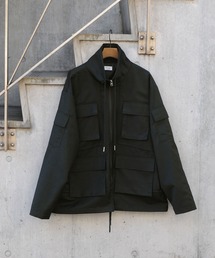 フラップポケットテックスタンドブルゾン