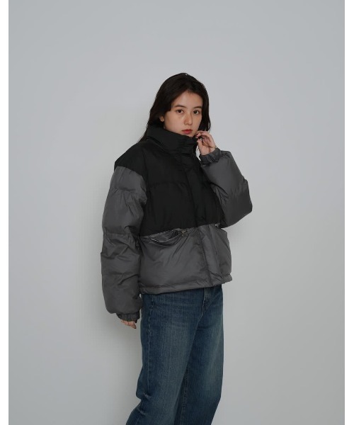 Enewd nina（エニュードニーナ）の「【ZOZO限定】バイカラー ダウン