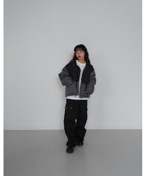 Enewd nina（エニュードニーナ）の「【ZOZO限定】バイカラー ダウン