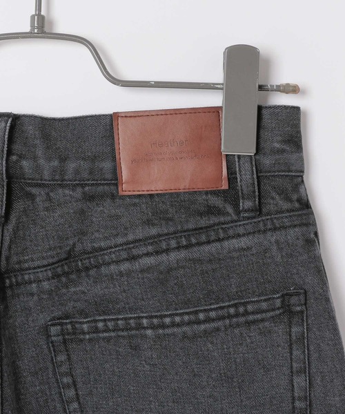 Heather(ヘザー)の「ベーシックロールアップデニムパンツ 105070(デニムパンツ・レディース・グレー/ブルー・S/M)」の11枚目の写真