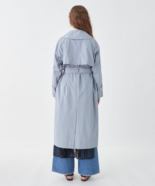 MACPHEE（マカフィー）の「コットンポリエステルウェザー トレンチ