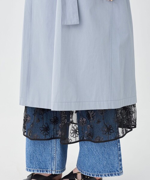 MACPHEE（マカフィー）の「コットンポリエステルウェザー トレンチ