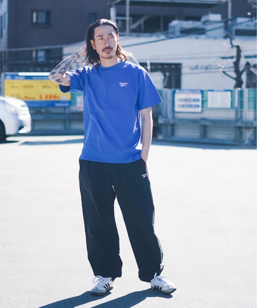 Reebok（リーボック）の「【Reebok/リーボック】レギュラーTシャツ/半袖ワンポイントロゴTシャツ（Tシャツ/カットソー・メンズ・グリーン系その他/グリーン/グレー系その他2/ホワイト/ダークブルー・MEDIUM/X-LARGE/LARGE/SMALL）」の12枚目の写真