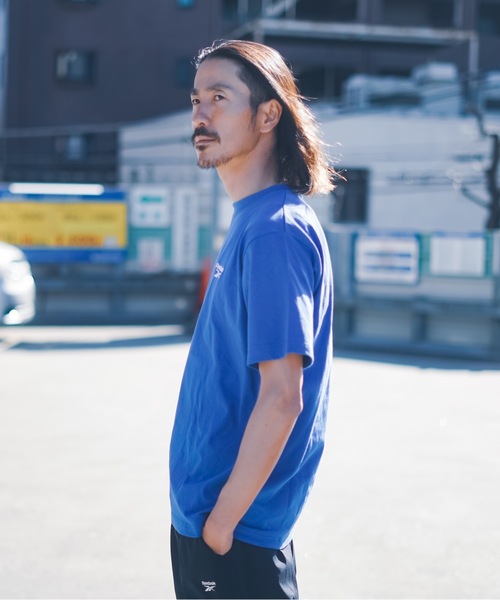 Reebok（リーボック）の「【Reebok/リーボック】レギュラーTシャツ/半袖ワンポイントロゴTシャツ（Tシャツ/カットソー・メンズ・グリーン系その他/グリーン/グレー系その他2/ホワイト/ダークブルー・MEDIUM/X-LARGE/LARGE/SMALL）」の15枚目の写真