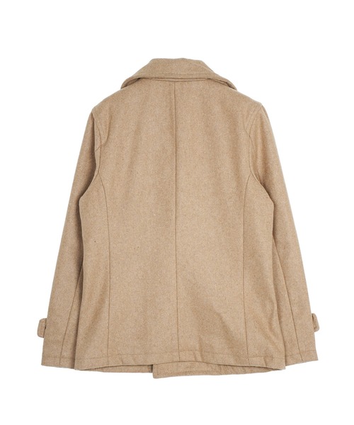 jiggys shop（ジギーズショップ）の「ダブルブレスト メルトン コート（その他アウター・メンズ・ブラック/キャメル・MEDIUM/LARGE）」の6枚目の写真