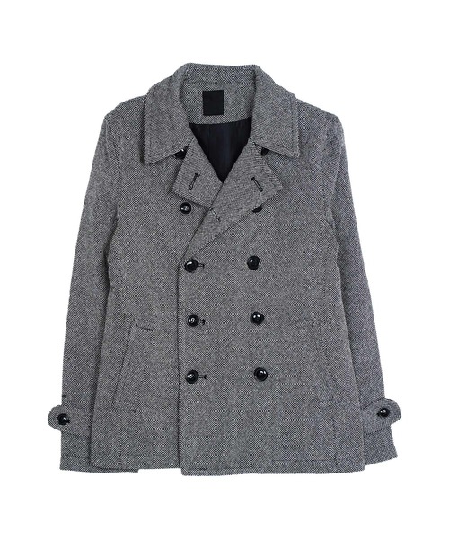 jiggys shop（ジギーズショップ）の「ダブルブレスト メルトン コート（その他アウター・メンズ・ブラック/キャメル・MEDIUM/LARGE）」の11枚目の写真