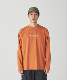 Soft Cotton Logo Long Sleeve T-Shirt