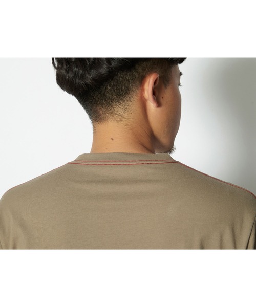 Snow Peak（スノーピーク）の「Soft Cotton Logo Long Sleeve T-Shirt（Tシャツ/カットソー・メンズ・ブルー系その他/ベージュ/ブラック/ホワイト/オレンジ・S/M/L/XL/XXL/1）」の17枚目の写真