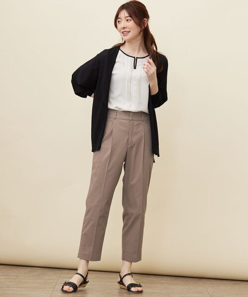 ANY SIS（エニィスィス）の「【洗える】フロントタックバイカラー ブラウス（シャツ/ブラウス・レディース・スカイブルー系/アイボリー系/ホワイト系・2）」の18枚目の写真