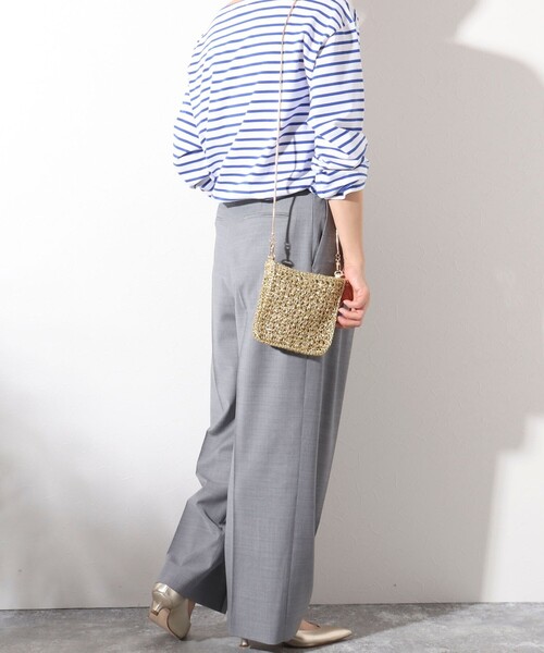 NOLLEY’S(ノーリーズ)の「メタリック編みポシェット(ショルダーバッグ・レディース・ゴールド/シルバー・FREE)」の12枚目の写真