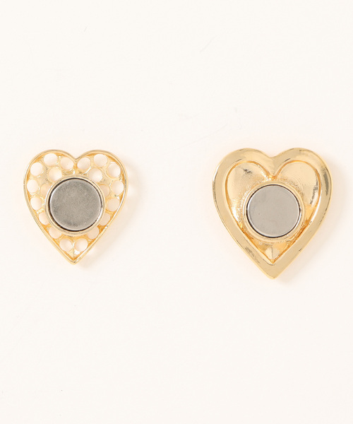 LOWRYS FARM（ローリーズファーム）の「マグネットブローチ（ブローチ/コサージュ・レディース・ベージュ/グレー・FREE）」の5枚目の写真