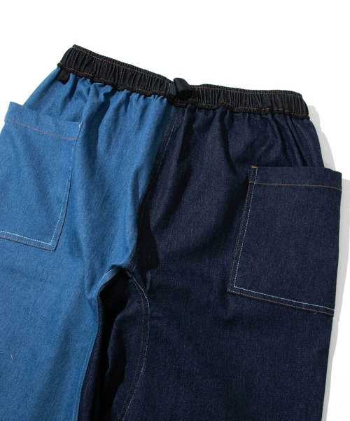 gym master/ジムマスター デニムガーメントウォッシュガーデニングロングパンツ（デニムパンツ）｜gym master（ジムマスター）
