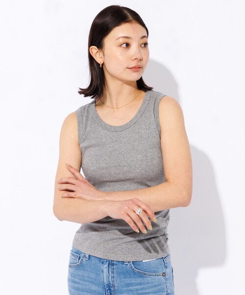 MILLER(ミラー)の「定番【Robert P.Miller/ロバートピーミラー】パネルリブタンクトップ(タンクトップ・レディース・ホワイト/グレー/その他/ブラック/ブラウン/ブラック系その他/ブラック系その他2/グレー系その他・フリー)」の13枚目の写真