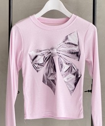 Y2K SYNAPSE FACTORY | メタルリボンTS(Tシャツ/カットソー)