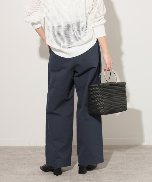 JOURNAL STANDARD relume(ジャーナルスタンダード レリューム)の「ソフトコットンタックチノパンツ(チノパンツ・レディース・ネイビー/ベージュ系その他/ピンク系その他・38/36)」の17枚目の写真