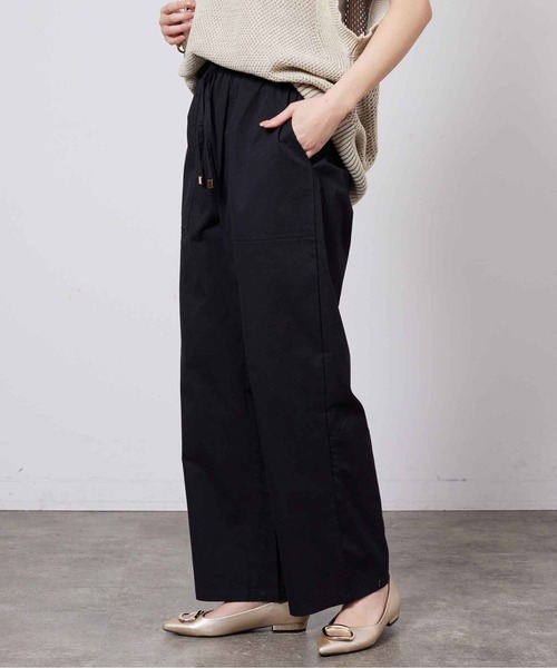 Chez toi（シェトワ）の「ウエスト総ゴムベイカーワイドパンツ（その他パンツ・レディース・ブラック/ベージュ/カーキ・FREE）」の7枚目の写真