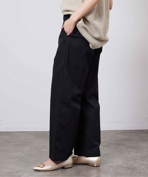 Chez toi（シェトワ）の「ウエスト総ゴムベイカーワイドパンツ（その他パンツ・レディース・ブラック/ベージュ/カーキ・FREE）」の8枚目の写真