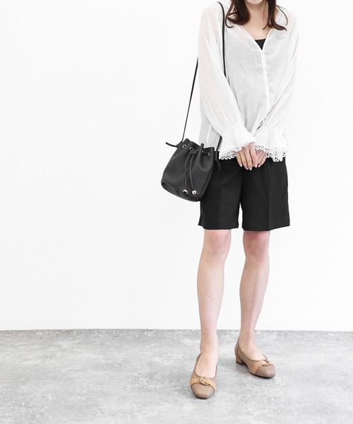 masyugirl(マシュガール)の「【4E幅広・大きいサイズ】2.5cmヒール メッシュパンプス(パンプス・レディース・ブラック/アイボリー/ブラウン・23.5cm/24.0cm/24.5cm/25.0cm/25.5cm/26.0cm/26.5cm)」の12枚目の写真