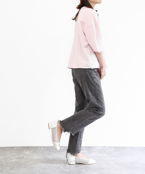 masyugirl(マシュガール)の「【4E幅広・大きいサイズ】2.5cmヒール メッシュパンプス(パンプス・レディース・ブラック/アイボリー/ブラウン・23.5cm/24.0cm/24.5cm/25.0cm/25.5cm/26.0cm/26.5cm)」の9枚目の写真