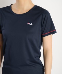FILA 吸水速乾 ダブルメッシュ 半袖Tシャツ