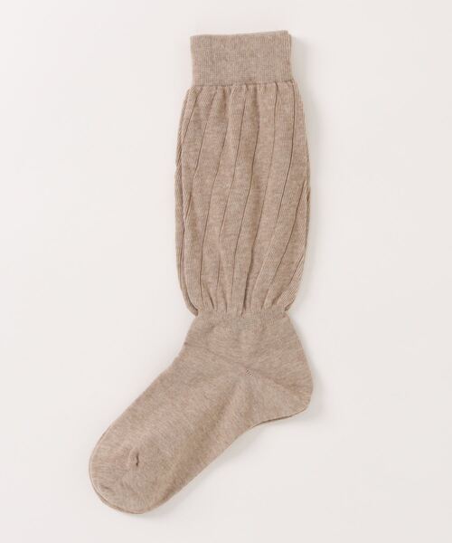 Fun & Daily(ファンアンドデイリー)の「F&D : バルーンルーズソックス(ソックス/靴下・レディース・ベージュ/ホワイト/ブラウン/チャコールグレー/ブルー・FREE)」の11枚目の写真