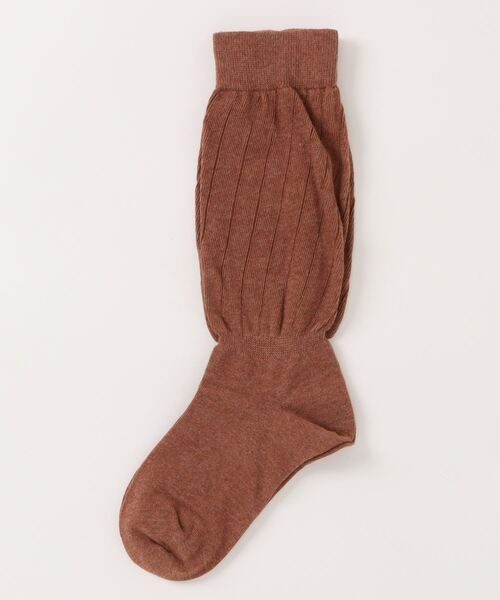 Fun & Daily(ファンアンドデイリー)の「F&D : バルーンルーズソックス(ソックス/靴下・レディース・ベージュ/ホワイト/ブラウン/チャコールグレー/ブルー・FREE)」の13枚目の写真