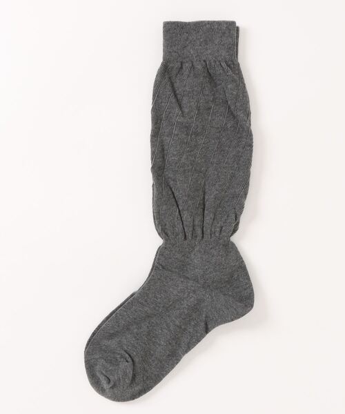 Fun & Daily(ファンアンドデイリー)の「F&D : バルーンルーズソックス(ソックス/靴下・レディース・ベージュ/ホワイト/ブラウン/チャコールグレー/ブルー・FREE)」の14枚目の写真