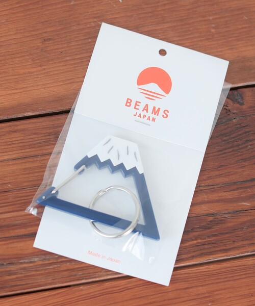 BEAMS JAPAN（ビームス　ジャパン）の「BEAMS JAPAN / 別注 富士山 キーホルダー（キーホルダー・メンズ・ブルー/レッド・ONE SIZE）」の6枚目の写真