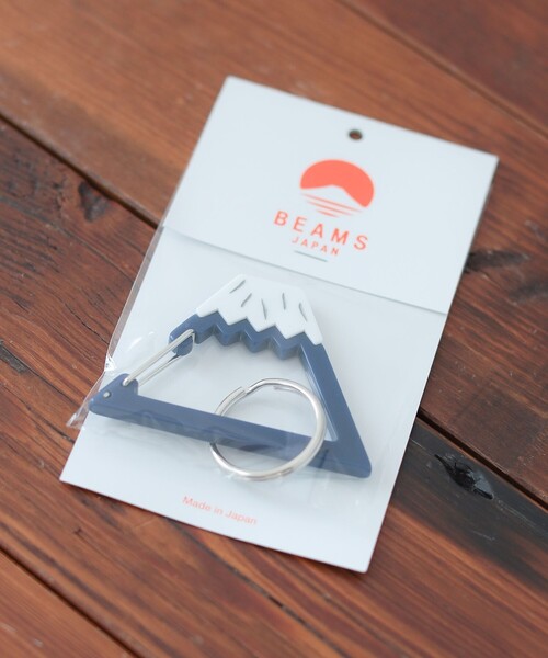 BEAMS JAPAN（ビームス　ジャパン）の「BEAMS JAPAN / 別注 富士山 キーホルダー（キーホルダー・メンズ・ブルー/レッド・ONE SIZE）」の5枚目の写真