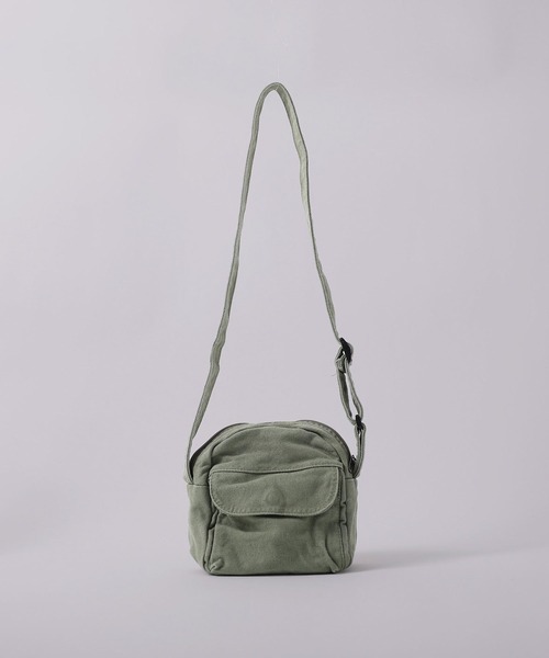 meltum（メルタム）の「【販売終了】CANVAS MINI POUCH / キャンバスミニポーチ（ショルダーバッグ・メンズ・ブラック/カーキ/ブルー/ナチュラル/レッド/パープル・FREE）」の16枚目の写真