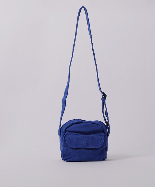 meltum（メルタム）の「【販売終了】CANVAS MINI POUCH / キャンバスミニポーチ（ショルダーバッグ・メンズ・ブラック/カーキ/ブルー/ナチュラル/レッド/パープル・FREE）」の14枚目の写真