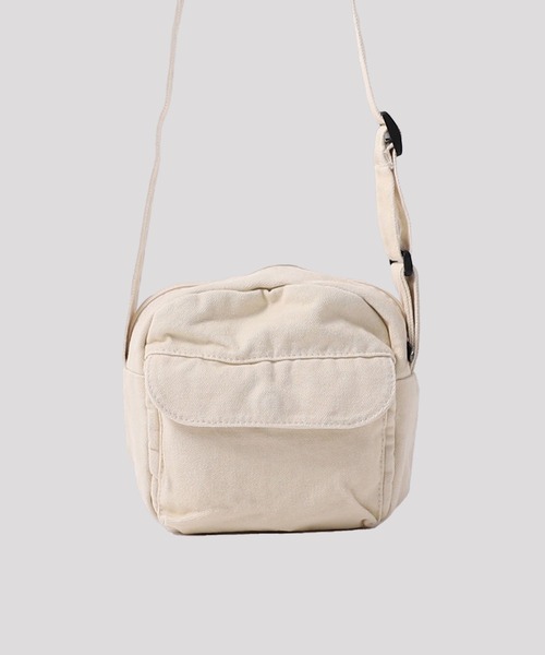 meltum（メルタム）の「【販売終了】CANVAS MINI POUCH / キャンバスミニポーチ（ショルダーバッグ・メンズ・ブラック/カーキ/ブルー/ナチュラル/レッド/パープル・FREE）」の19枚目の写真
