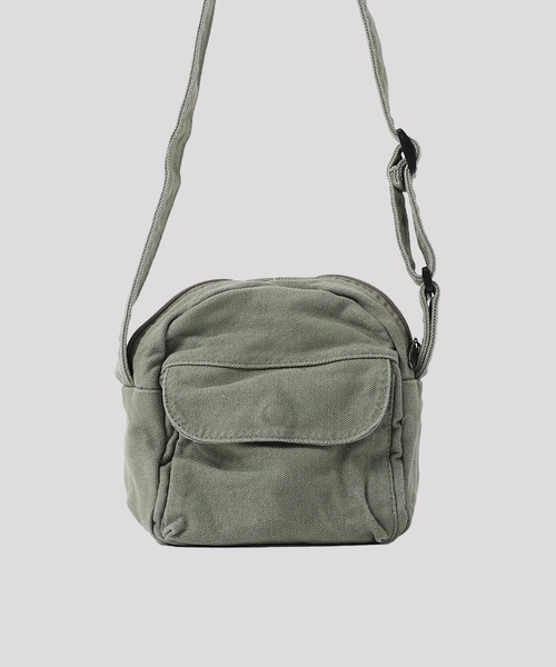 meltum（メルタム）の「【販売終了】CANVAS MINI POUCH / キャンバスミニポーチ（ショルダーバッグ・メンズ・ブラック/カーキ/ブルー/ナチュラル/レッド/パープル・FREE）」の20枚目の写真