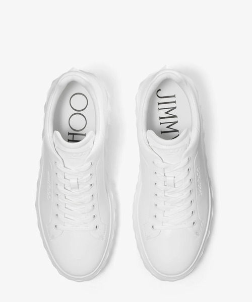 JIMMY CHOO(ジミーチュウ)の「DIAMOND MAXI/M II(スニーカー・メンズ・アイボリー/ブラック/ホワイト・41/42/40/43)」の6枚目の写真