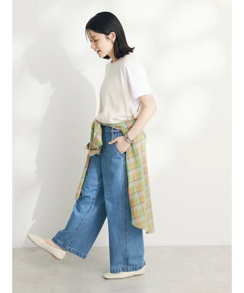 CRAFT STANDARD BOUTIQUE(クラフトスタンダードブティック)の「2点セット カットプルオーバー+ニットベスト(ニット/セーター・レディース・モカ/アイボリー/ブラック/サックスブルー・FREE)」の21枚目の写真