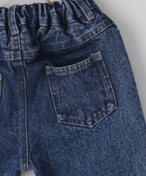 LOWRYS FARM(ローリーズファーム)の「デニムフレアフリンジパンツ 115558(デニムパンツ・キッズ・ブルー/ケミカルウォッシュ・110cm/120cm/130cm/140cm/150cm)」の15枚目の写真