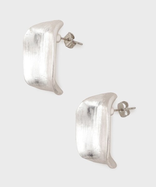 GALLEST（ギャレスト）の「◆サティーナピアス（ピアス（両耳用）・レディース・シルバー/ゴールド・00）」の2枚目の写真