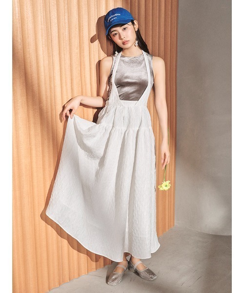 LILY BROWN（リリーブラウン）の「[L.B CANDY STOCK]ラインストーンメッシュバレエシューズ（パンプス・レディース・ブラック/シルバー/ベージュ・SMALL/MEDIUM/LARGE）」の10枚目の写真