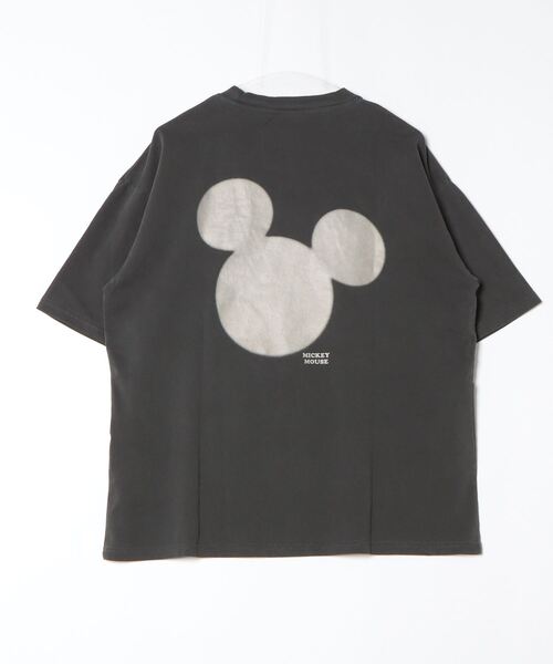Disney(ディズニー)の「【Disney/ディズニー】ピグメント加工 アートワークデザイン ルーズ 半袖クルーネックTシャツ(Tシャツ/カットソー・メンズ・ブラック系その他2/ブラック系その他・L/M/LL)」の12枚目の写真