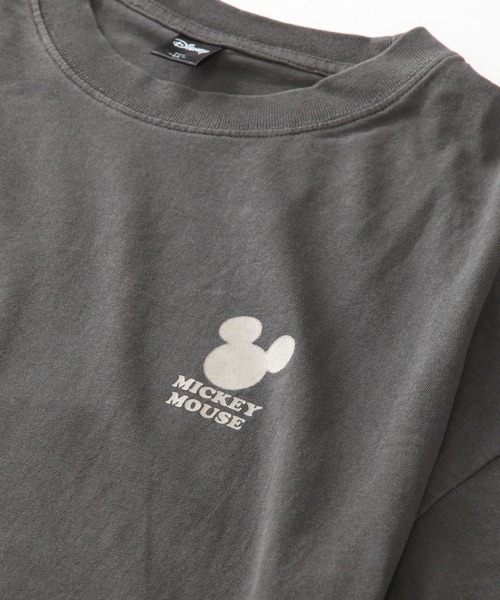 Disney(ディズニー)の「【Disney/ディズニー】ピグメント加工 アートワークデザイン ルーズ 半袖クルーネックTシャツ(Tシャツ/カットソー・メンズ・ブラック系その他2/ブラック系その他・L/M/LL)」の18枚目の写真