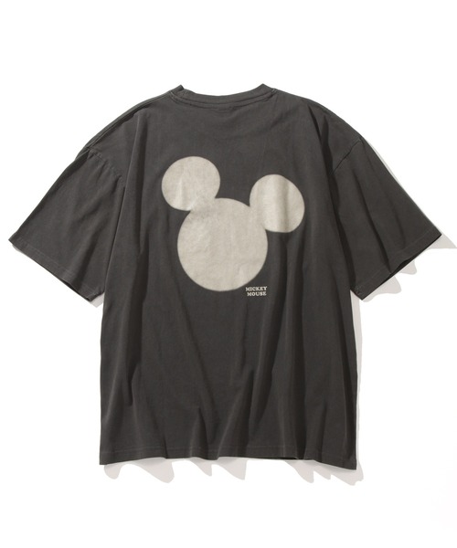 Disney(ディズニー)の「【Disney/ディズニー】ピグメント加工 アートワークデザイン ルーズ 半袖クルーネックTシャツ(Tシャツ/カットソー・メンズ・ブラック系その他2/ブラック系その他・L/M/LL)」の8枚目の写真