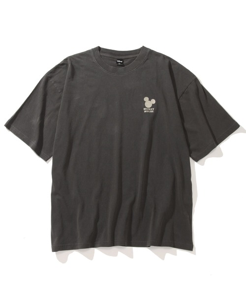 Disney(ディズニー)の「【Disney/ディズニー】ピグメント加工 アートワークデザイン ルーズ 半袖クルーネックTシャツ(Tシャツ/カットソー・メンズ・ブラック系その他2/ブラック系その他・L/M/LL)」の9枚目の写真