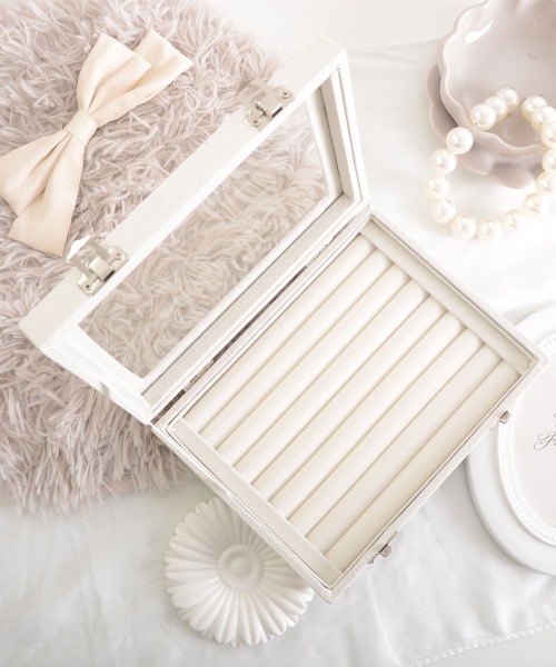 オルゴール ジュエリーボックス アクセサリーケース 木製 メイプル